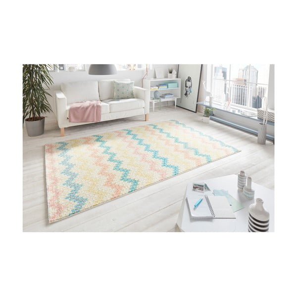 Krémový koberec Mint Rugs Madison Pastel, 80 x 150 cm-image-3