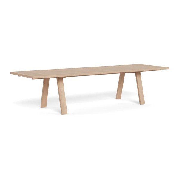 Tavolo da pranzo impiallacciato allungabile 100x220 cm Lamberth – Actona-image-2