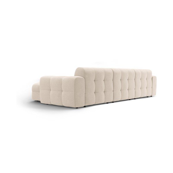 Divano angolare beige (con penisola a destra/con chaise lounge) Kendal – Micadoni -image-3