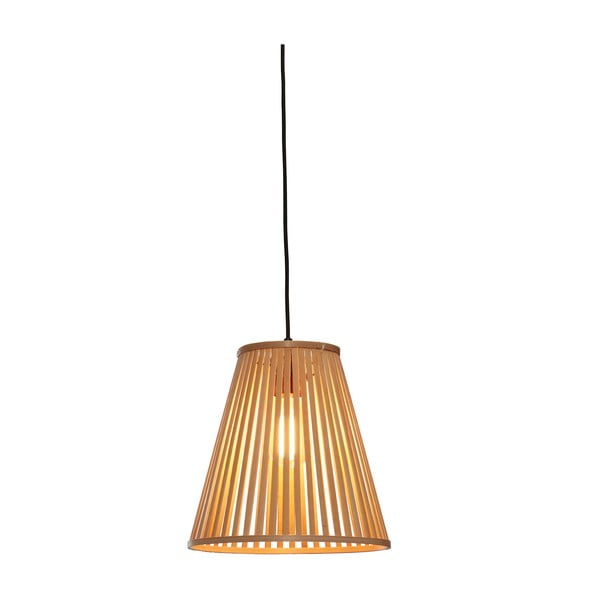 Lampada a sospensione con paralume in bambù in colore naturale ø 30 cm Merapi - Good&Mojo