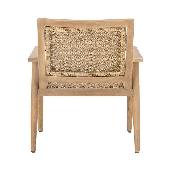 Poltrona da esterno di colore naturale in legno massiccio Sorrento – Bloomingville-image-4