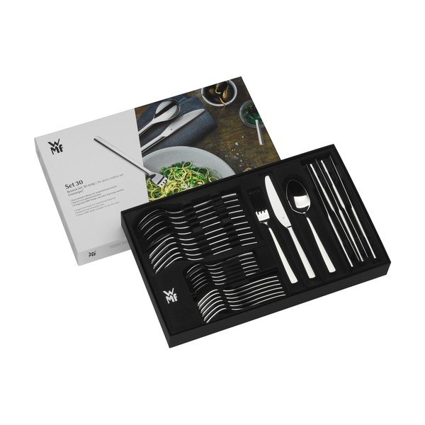 Set di 30 posate Cromargan® in acciaio inossidabile Boston - WMF-image-1