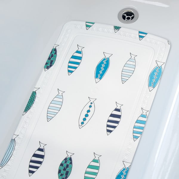 Tappetino antiscivolo per bambini per la vasca 36x71 cm Santorini – Spirella-image-1