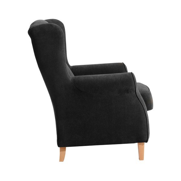 Poltrona nera Lorris - Max Winzer-image-2