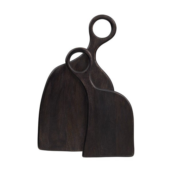 Set di taglieri in legno da servizio 2 pz 41 x 21 cm Palani – House Nordic