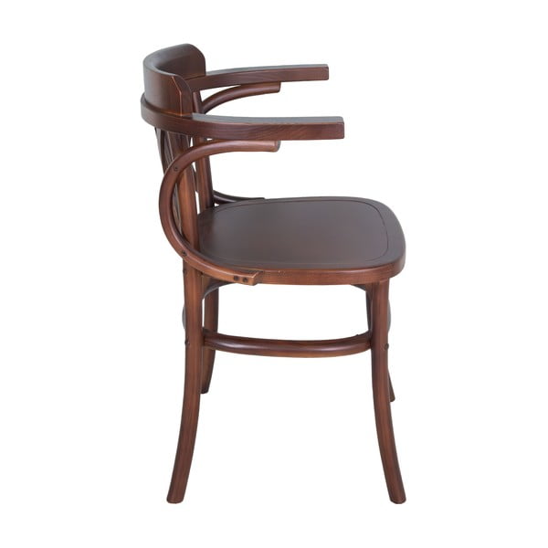 Sedia da pranzo marrone in legno di olmo Montmartre - Antic Line-image-2