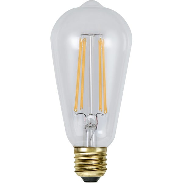 Lampadina LED calda a filamento dimmerabile E27, 4 W Soft Glow - Star Trading