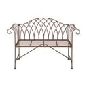 Panchina da giardino in metallo marrone - Esschert Design