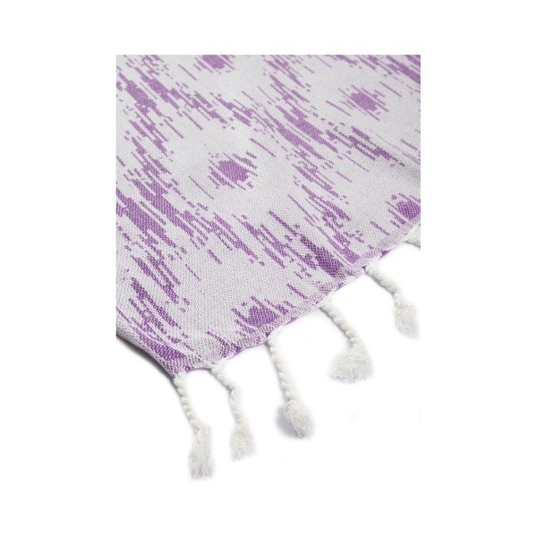 Telo hammam viola Calypso, 165 x 100 cm Cotton Collection - Kate Louise-image-2