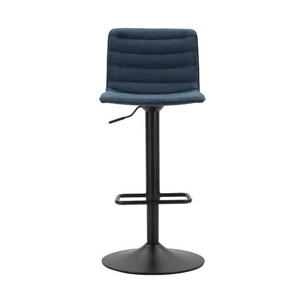 Sgabello da bar regolabile in altezza in nero petrolio (altezza seduta 61 cm) Malia - Mauro Ferretti-image-2