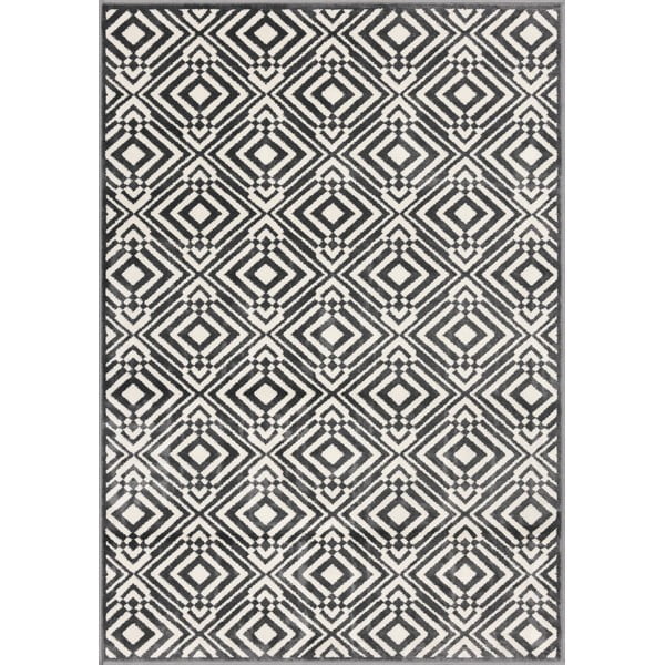 Tappeto grigio scuro 200x280 cm Soft - FD