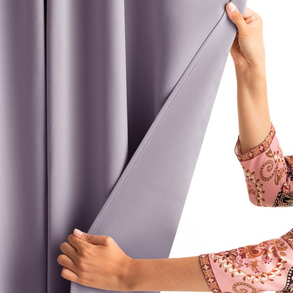 Tenda parzialmente oscurante rosa polveroso 140x245 cm Kierra – Restilo-image-2