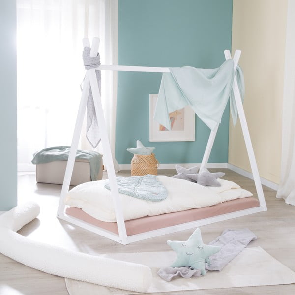 Box letto bianco 70x140 cm Montessori - Roba-image-2