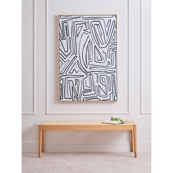 Dipinto con cornice inclusa/dipinto su tela 83x123 cm Astratto – Premier Housewares-image-2