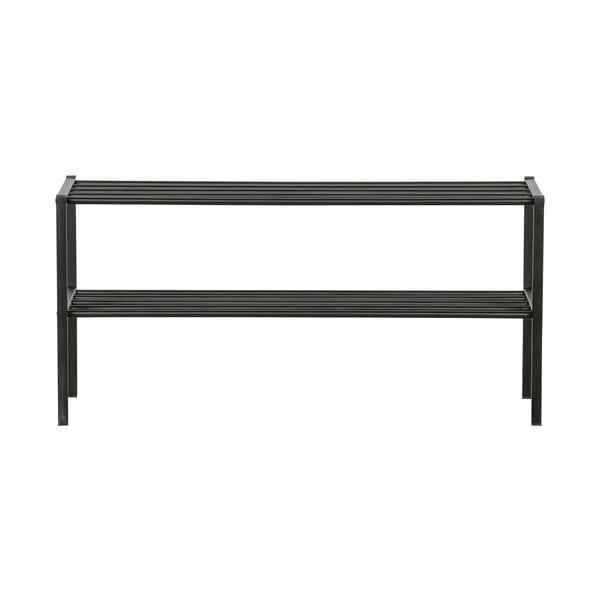 Scarpiera in metallo nero Ferro - WOOOD-image-2