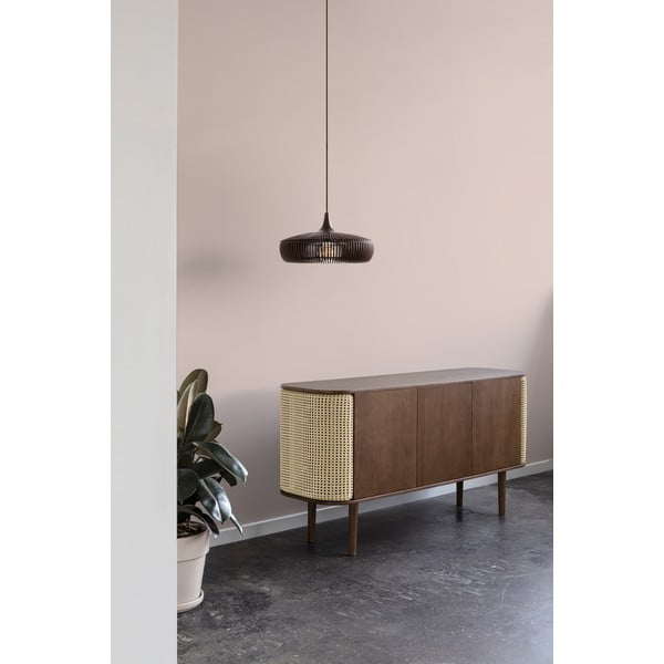 Cassettiera bassa in rovere decorato in marrone naturale 150x75 cm Treasures - UMAGE-image-4