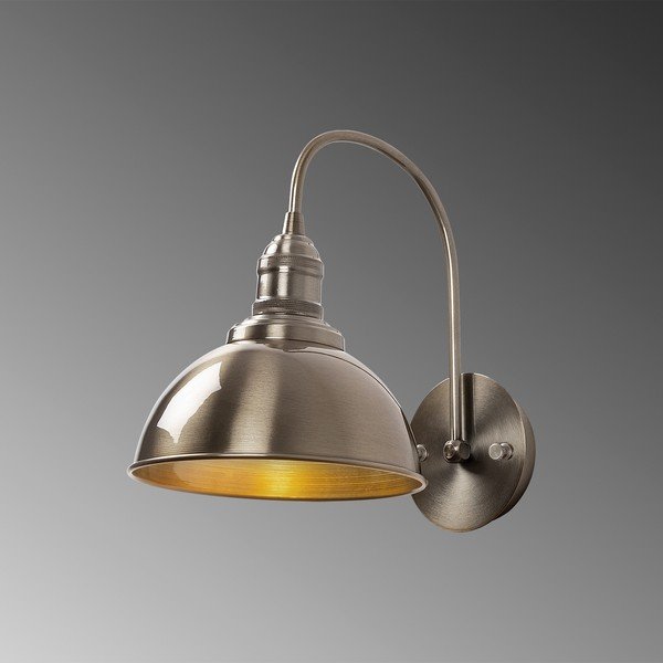 Lampada da parete color ottone ø 21 cm Varzan – Opviq lights-image-3