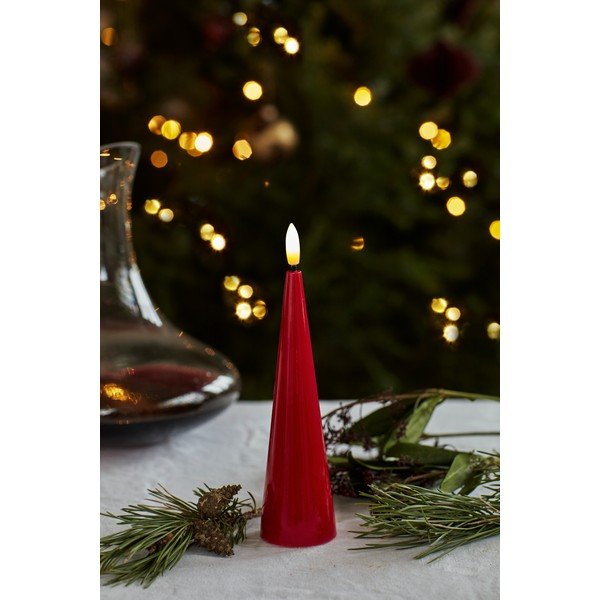 Candela a LED con alimentazione a batteria (altezza totale 17 cm) Sille – Sirius-image-1