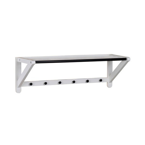 Appendiabiti da parete in legno di betulla bianco Metro - Rowico