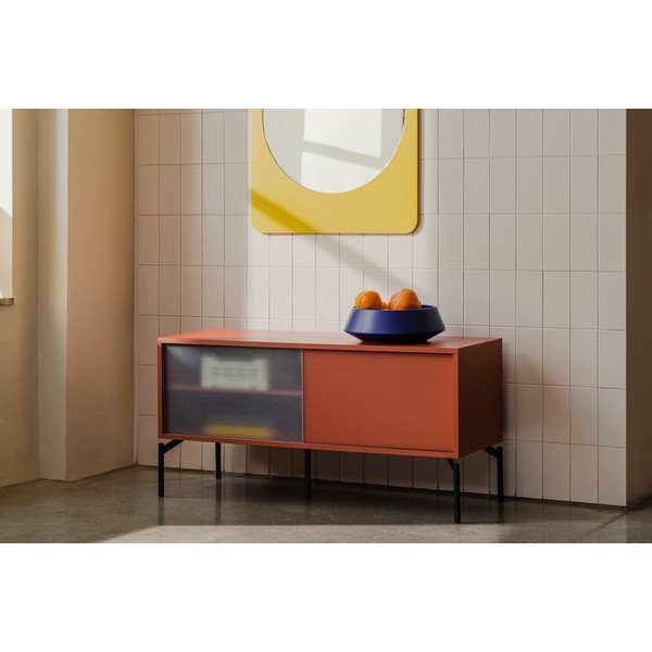 Mobile TV color terracotta 116x55x42 cm Met Mini – noo.ma-image-1