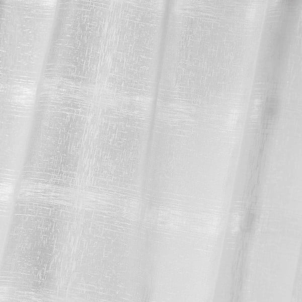 Set di 2 tende in voile bianco 70x200 cm Candide - douceur d'intérieur-image-1