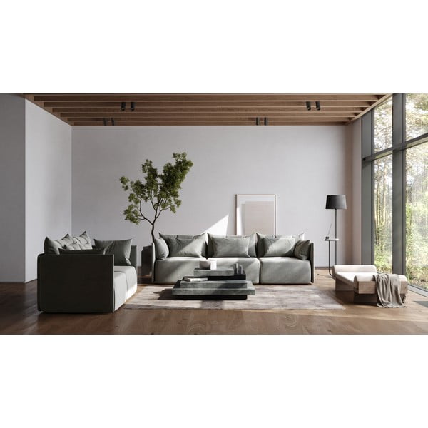 Divano grigio chiaro 270 cm Dune - TemaHome-image-1