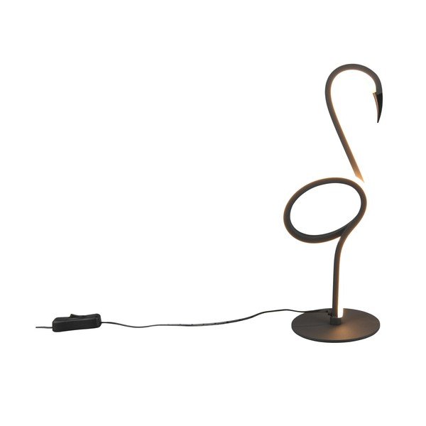 Lampada da tavolo nera (altezza totale 35 cm) Ingo – Reality-image-2