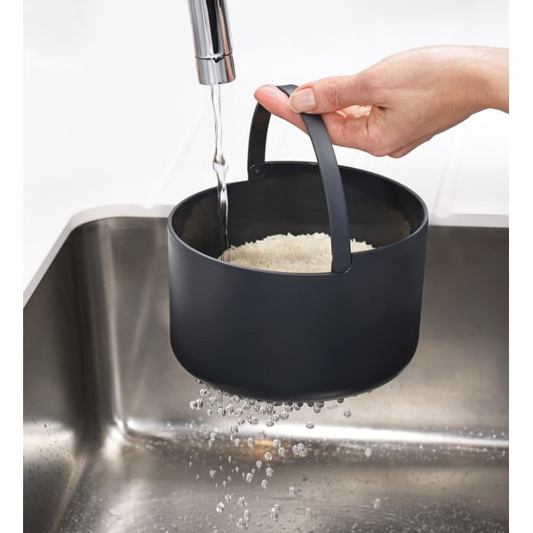 Set arancione e grigio per la preparazione del riso M-Cuisine - Joseph Joseph-image-1