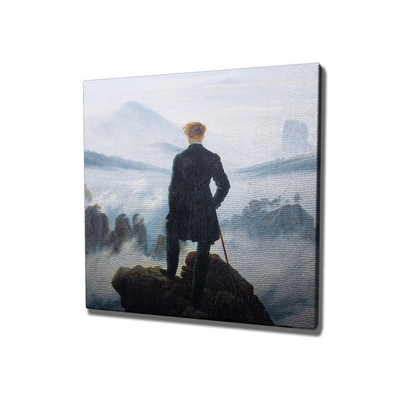 Dipinto - riproduzione 45x45 cm Caspar David Friedrich - Wallity