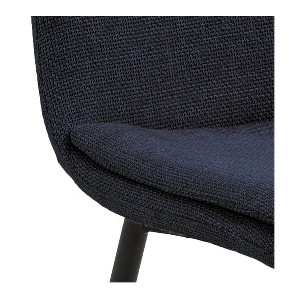 Sedia da pranzo blu scuro Becca – Actona-image-4