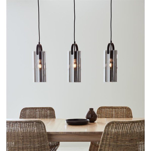 Plafoniera a sospensione nera, 3 lampadine Glory - Markslöjd-image-3