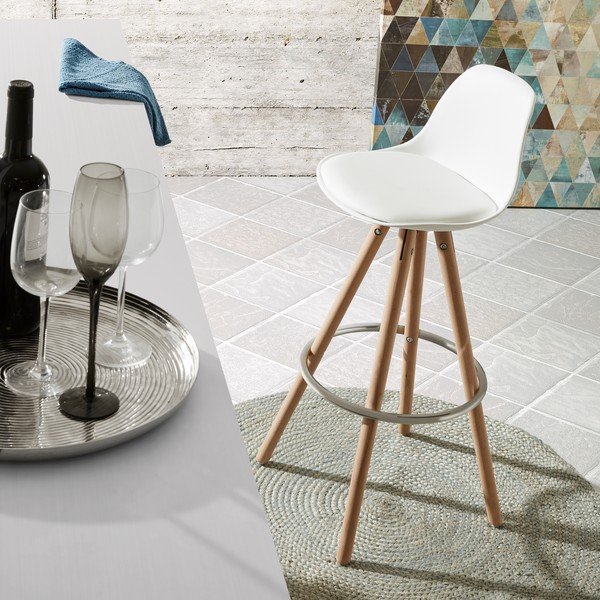 Tappeto rotondo blu in iuta ø 100 cm Dip – Kave Home-image-2