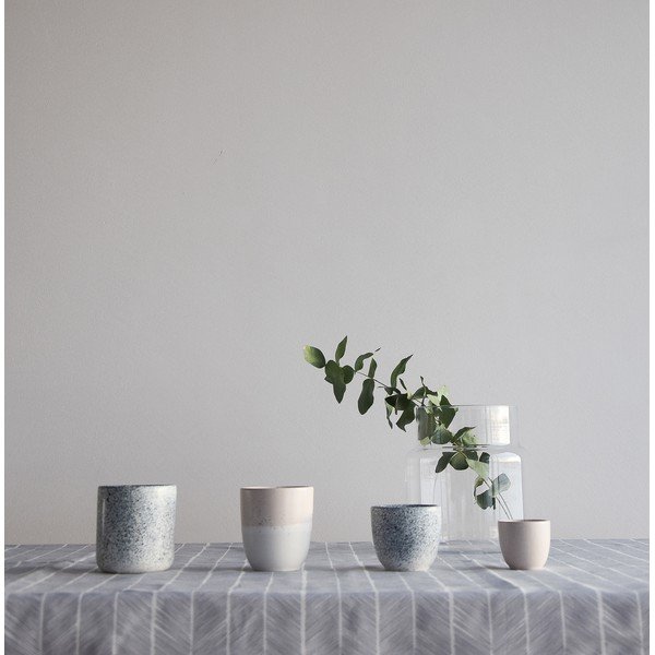 Tazza in gres bianco e nero , 200 ml Mess - ÅOOMI-image-3