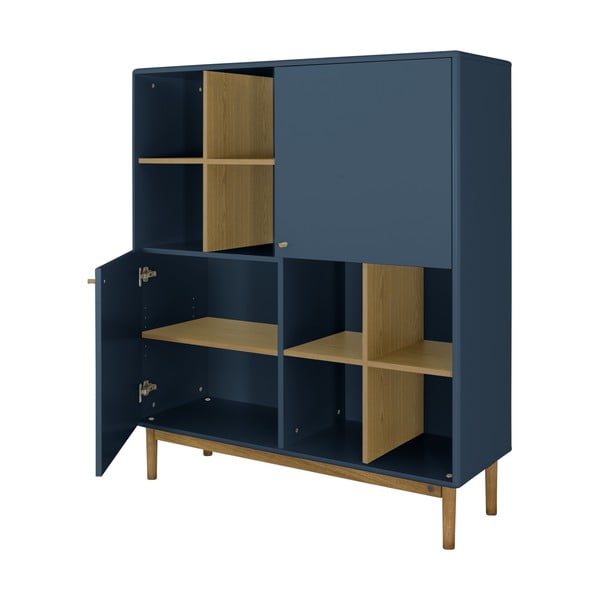 Libreria blu scuro 118x138 cm Color Living - Tom Tailor-image-3
