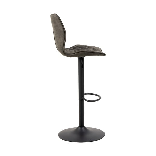 Set di 2 sgabelli girevoli da bar verde scuro 116 cm Naomi - Actona-image-3