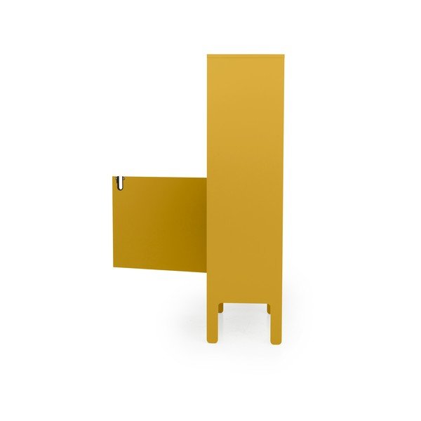 Armadio giallo, larghezza 76 cm Uno - Tenzo-image-3