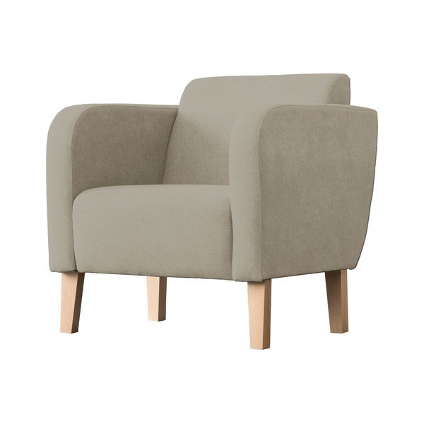 Šedohnědé křeslo Kooko Home Swing