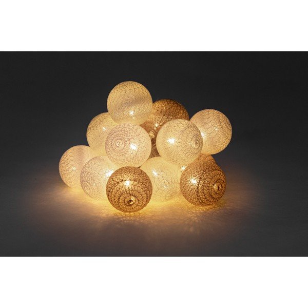 Catena luminosa numero di lampadine 15 pezzi lunghezza 250 cm LUUKA - Bonami Essentials-image-1