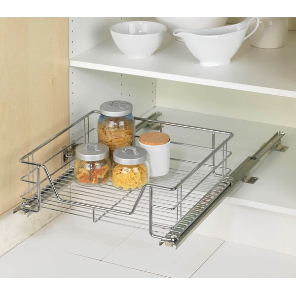 Ripiano estraibile in acciaio inox Slide, 51 x 40 cm - Maximex-image-1