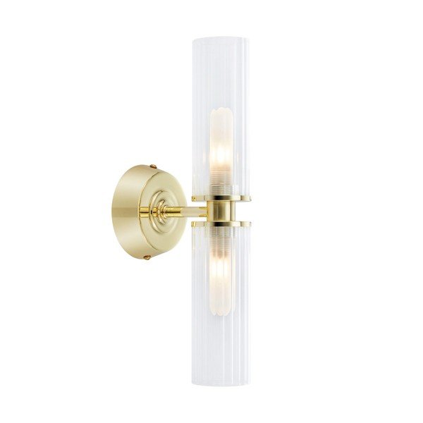Lampada da parete dorata Rimini – Markslöjd