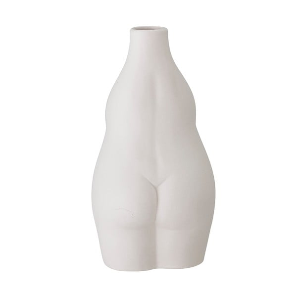 Vaso in gres bianco Elora - Bloomingville-image-3