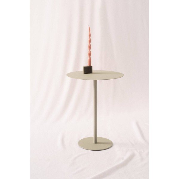 Tavolino rotondo in metallo ø 40 cm Heby – Jotex-image-1