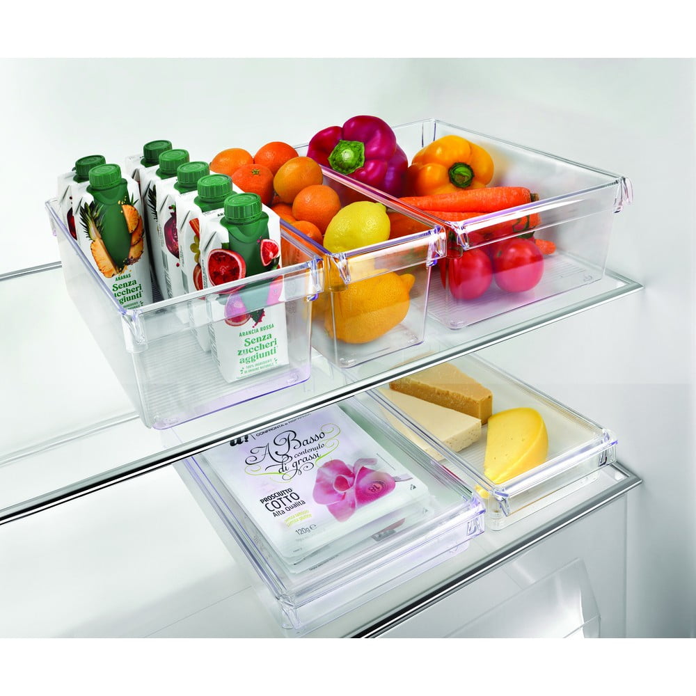 Organizer Per Lattine Da Frigorifero IBILI – Trasparente, Lavabile In Lavastoviglie (35x14.2x10 Cm)
