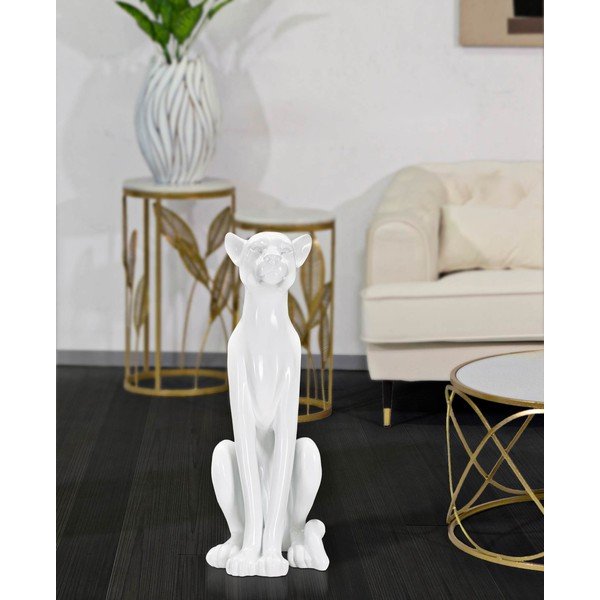 Statua in poliresina 74 cm Leopard - Mauro Ferretti-image-1