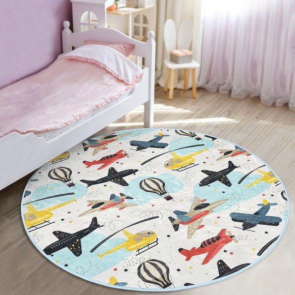 Tappeto per bambini ø 100 cm Comfort - Mila Home-image-1