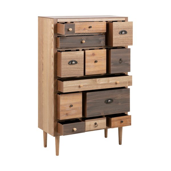 Cassettiera alta in frassino 70x114 cm Thais - Actona-image-2