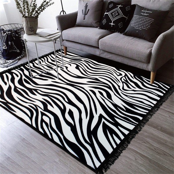 Tappeto Doube Sided Zebra, 120 x 180 cm - Kate Louise-image-4