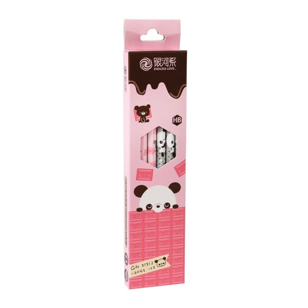 Set di 12 matite Panda - Rex London-image-2