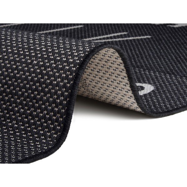 Tappeto nero per bambini Lettere, 80 x 150 cm - Ragami-image-2