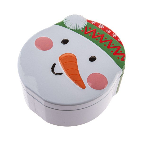 Contenitore per alimenti in metallo per i dolci Snowman – Dakls